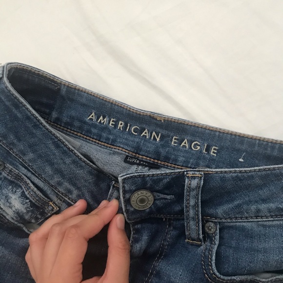 AMERICAN EAGLE HIGH-RISE MINI SKIRT - Picture 3 of 7